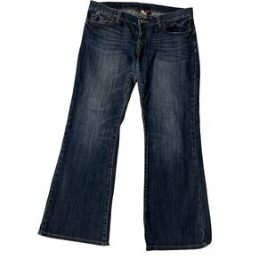 Lucky Brand Bootcut Jeans 12/31 Medium Dark Wash Regular Inseam Denim